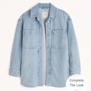 Abercrombie Denim Shirt Jacket